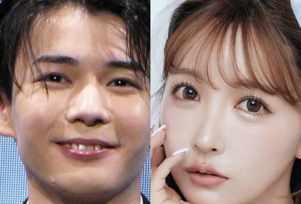 なにわ男子長尾と三上悠亜のツーショット